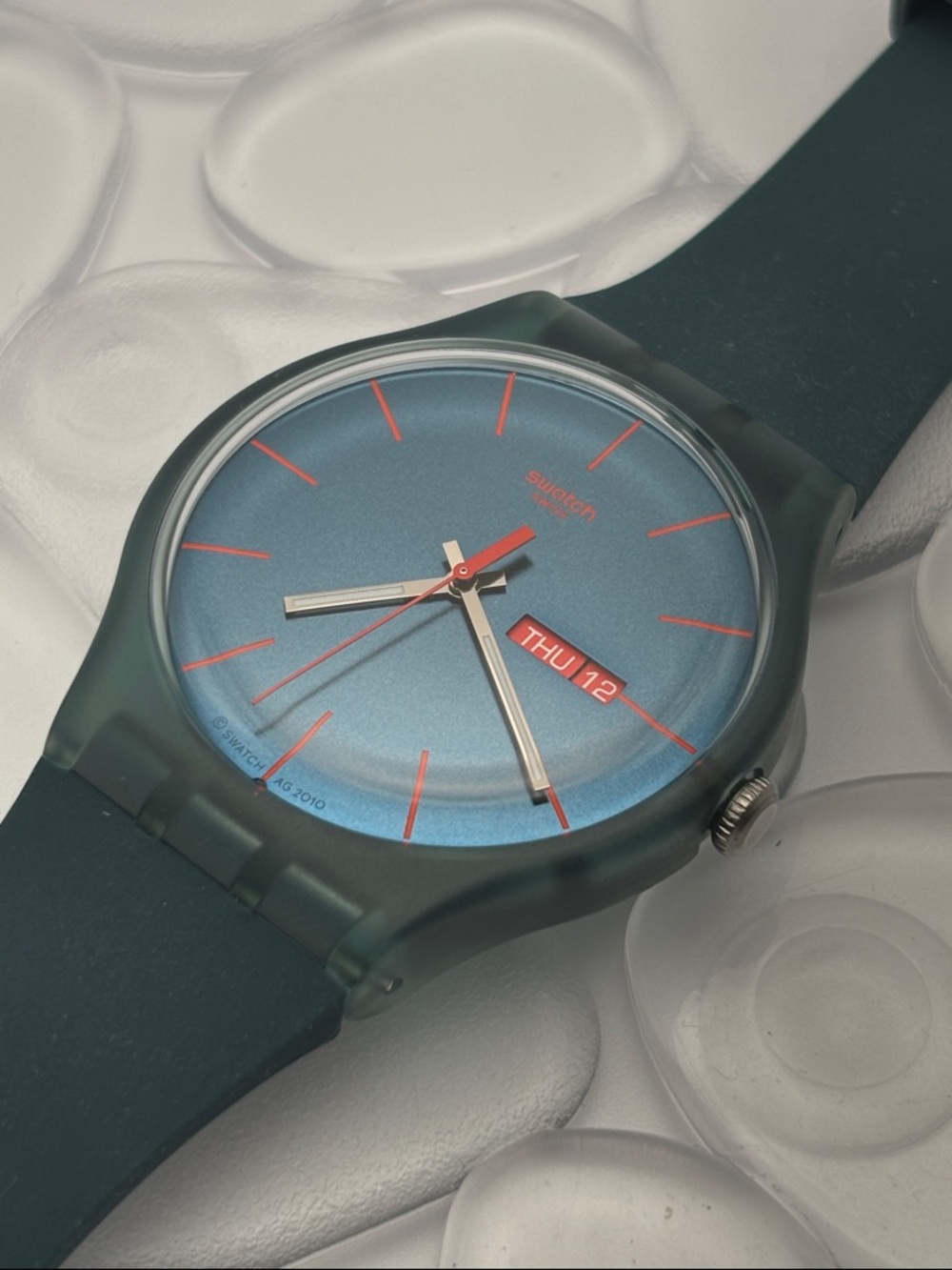 Swatch Watch - SUOG701 - PETROL REBEL